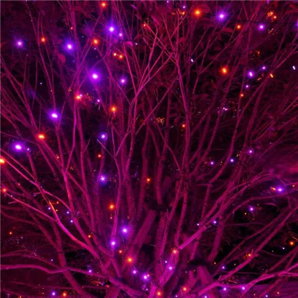 Halloween 300LED String Lights,100FT StringLights with 8Lighting Modes,Halloween